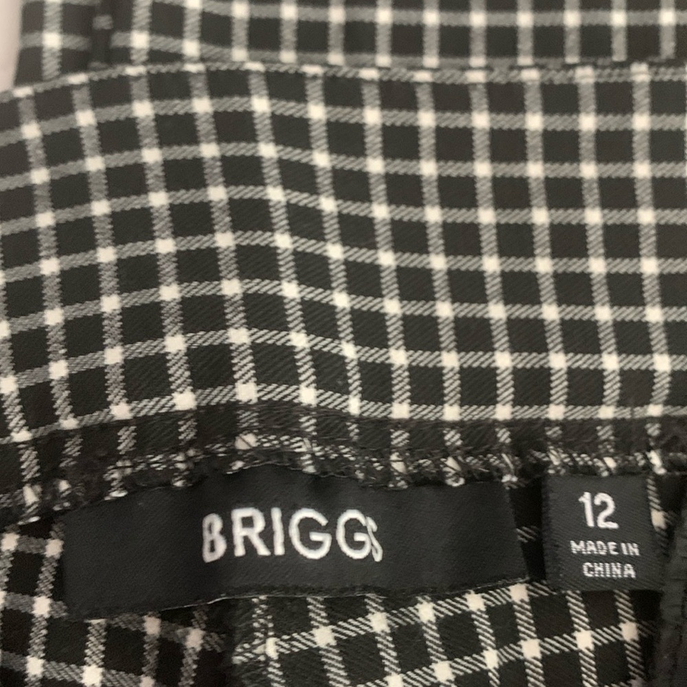 pants with some stretch runs large. No iron washable length 41 waist 18 inches